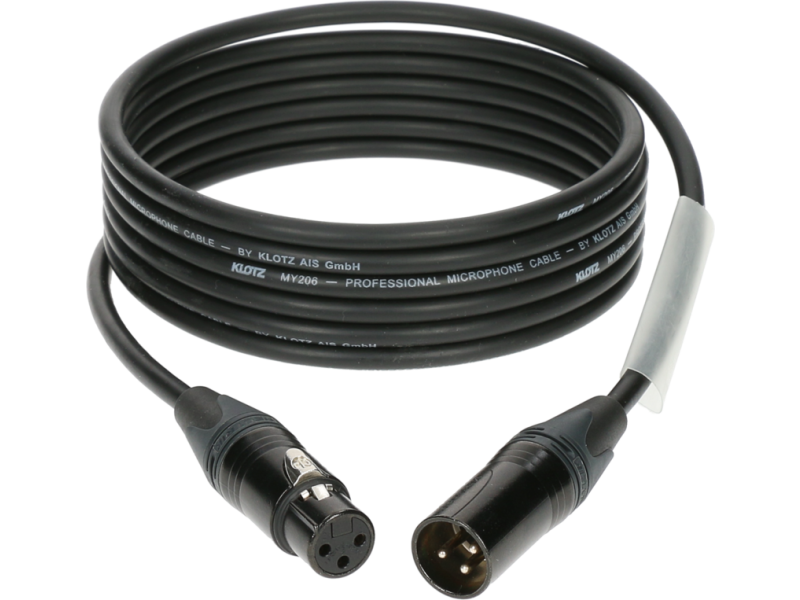 XLR M to F (10m)